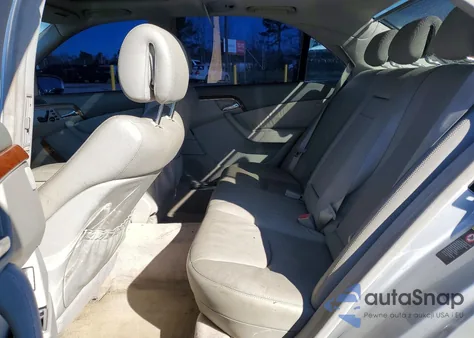 2004 Mercedes-Benz S 430 z USA, uszkodzony, nr VIN WDBNG70J64A394525